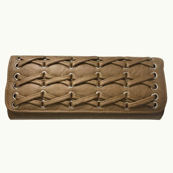 Brown Diax Evening Clutch | Handbag | Purse - Picture 5 of 6